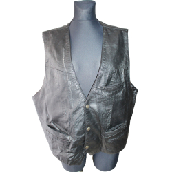 KAMIZELKA MOTOR SKÓRA JACKS rozm. XL